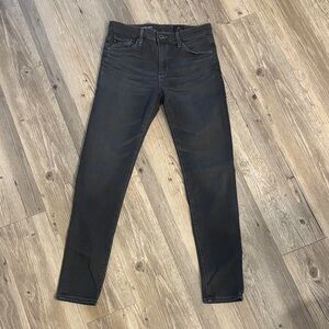 AG Farrah Skinny Ankle Jeans | Size 27 | Gray | Adriano Goldschmied